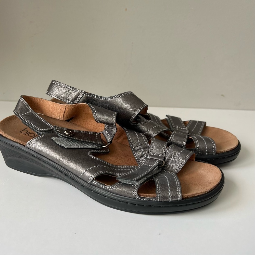 Biotime Aki Pewter Sandal